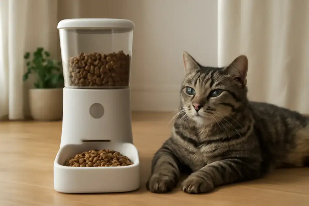 Photo related to automatic feeder missed meal