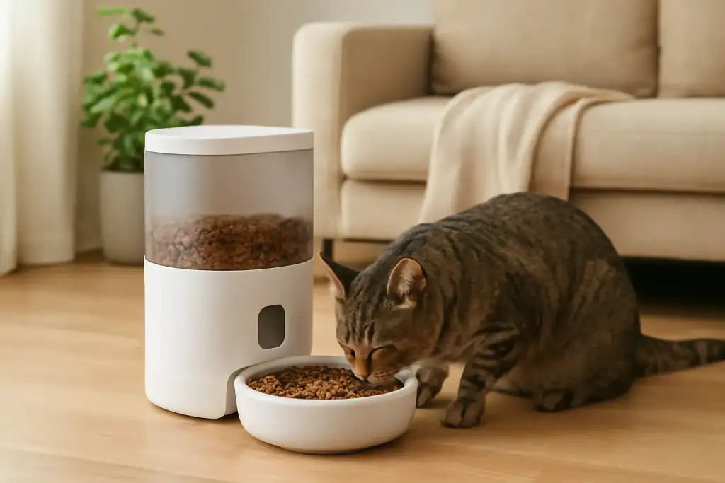 Photo related to automatic feeder portion accuracy