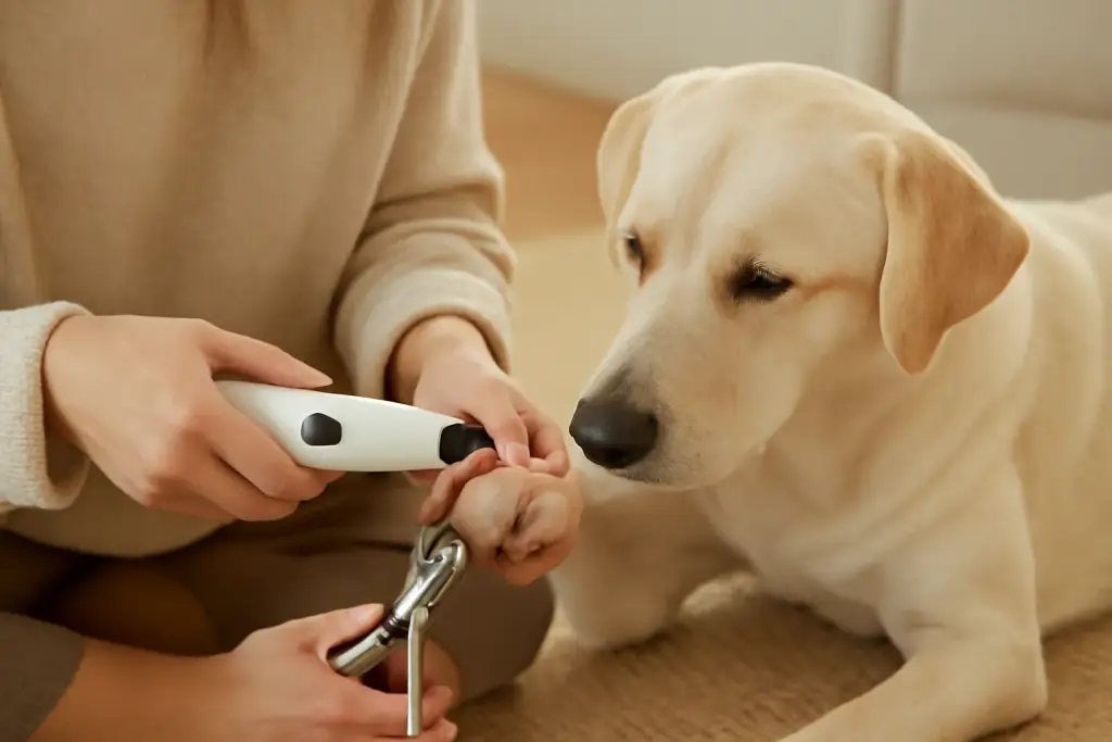Photo related to dog nail grinder dark nails
