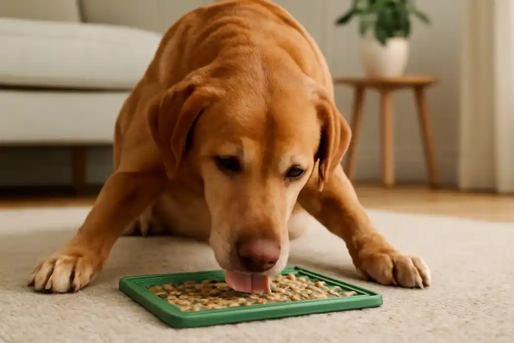 Photo related to lick mats for dogs benefits
