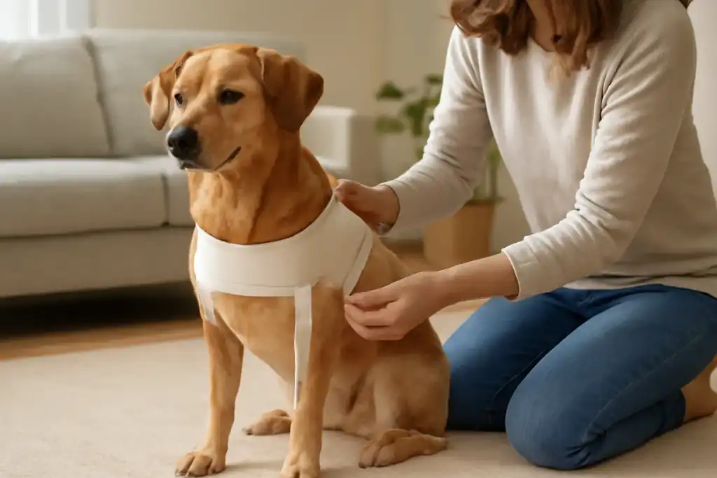 Photo related to dog pressure wrap sizing